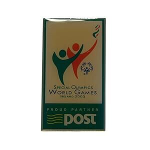 Special Olympics 2003 Ireland Pin – Post Sponsor World Games Lapel